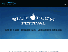 Tablet Screenshot of blueplum.org